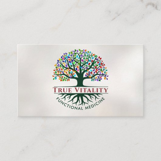 Tree of Life – 機能医学 名刺 (正面)