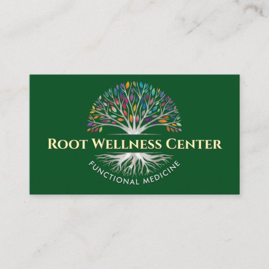 Tree of Life – 機能医学 名刺 (正面)