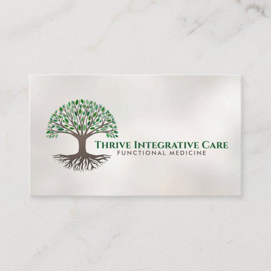 Tree of Life – 機能医学 名刺 (正面)