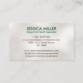 Tree of Life – 機能医学 名刺 (裏面)