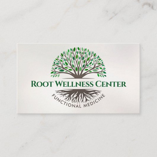 Tree of Life – 機能医学 名刺 (正面)