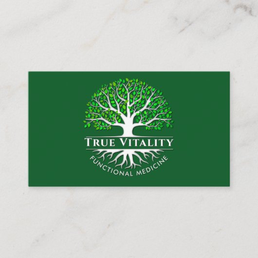Tree of Life – 機能医学 名刺 (正面)