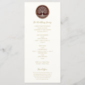 Tree of Life 素朴 Dark Red Celticプログラム プログラム (裏面)