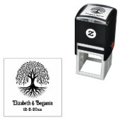 Tree of Life #5カップル名Date セルフインキングスタンプ (インサイチュ)