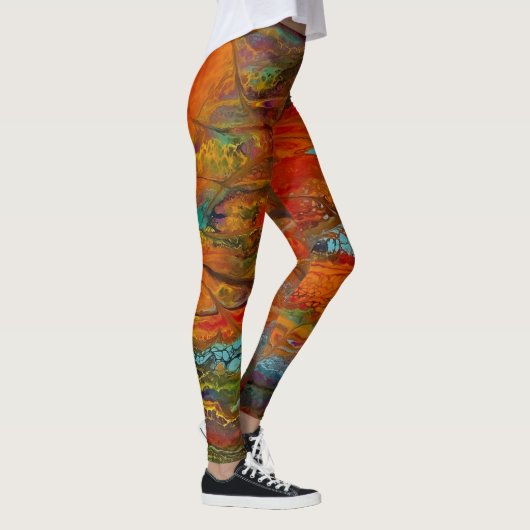 Tree of life blown away Leggings レギンス (右)