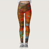 Tree of life blown away Leggings レギンス (正面)