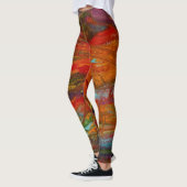 Tree of life blown away Leggings レギンス (左)