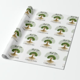 Tree of Life Businessロゴのプロモーション資料 ラッピングペーパー