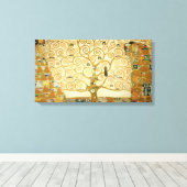 Tree of Life by Gustavクリムト キャンバスプリント (インサイチュ (ウッドフロア))