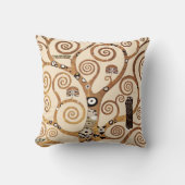 Tree of Life by Gustavクリムト クッション (正面)