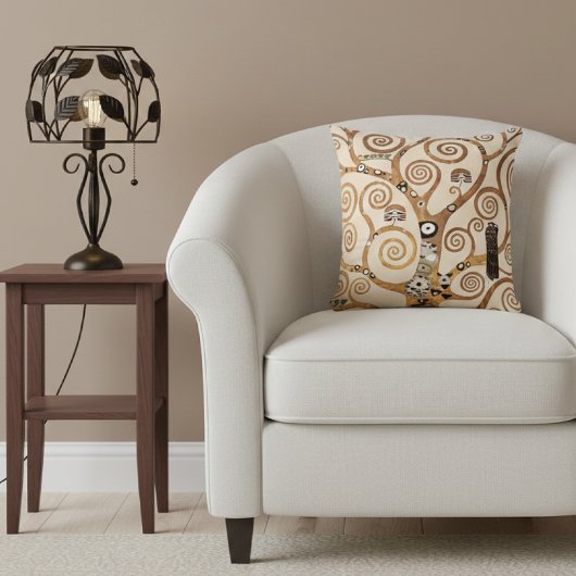 Tree of Life by Gustavクリムト クッション