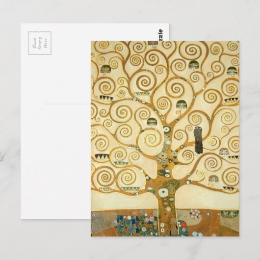 Tree of Life by Gustavクリムト ポストカード (正面/裏面)