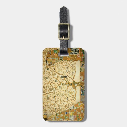 Tree of Life by Gustavクリムト ラゲッジタグ (正面縦)