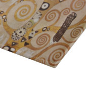 Tree of Life by Gustavクリムト,様式化されたアールヌーボー カッティングボード (角)