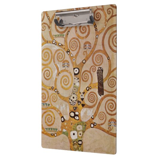 Tree of Life by Gustavクリムト,様式化されたアールヌーボー クリップボード (左)
