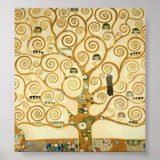 Tree of Life by Gustav Klimt ポスター (正面)
