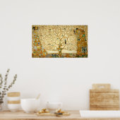 Tree of Life by Gustav Klimt ポスター (キッチン)