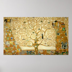 Tree of Life by Gustav Klimt ポスター