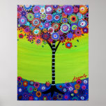 Tree of Life by Prisarts ポスター<br><div class="desc">pristineturkus.blogspot.com check new original paintings for sale. send me a message for custom orders.</div>