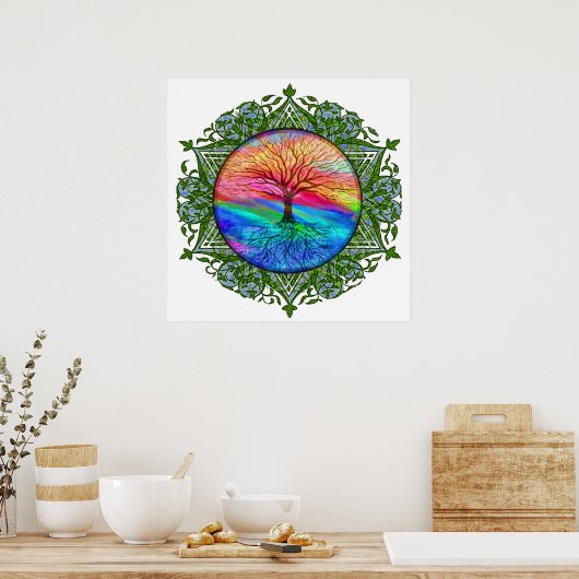 Tree of Life Calming ポスター (キッチン)