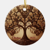 Tree of life Ceramic Ornament セラミックオーナメント (正面)