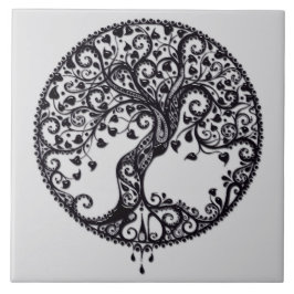 Tree of Life Ceramic Tile（ライフセラミックタイル）。 タイル