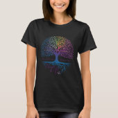 Tree Of Life Choose Life Suicide Prevention Awaren Tシャツ (正面)