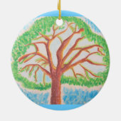 Tree of Life-circleオーナメント セラミックオーナメント (裏面)