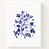 Tree of Life, Cobalt Blueレシピ ノートブック (裏面)