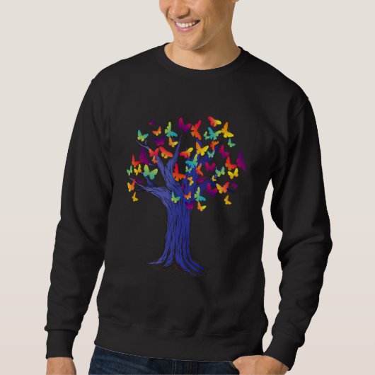 Tree Of Life Crown Forest Love Trees スウェットシャツ (正面)