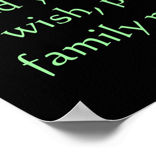 Tree of Life CustomizeABLEポスター ポスター (角)