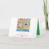 Tree of Life Diwaliグリーティングカード カード (裏面)