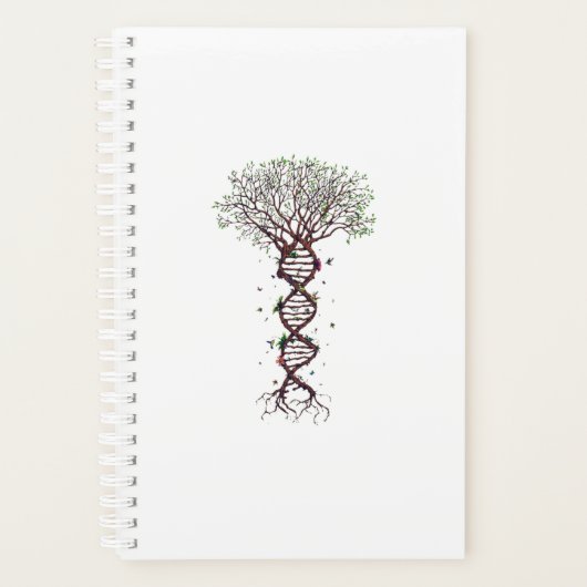 Tree of Life DNA Genetics Biology Environment プランナー手帳 (正面)
