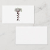 Tree of Life DNA Genetics Biology Environment 名刺 (正面/裏面)