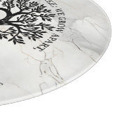 Tree of Life Glass Cutting Board  カッティングボード (角)