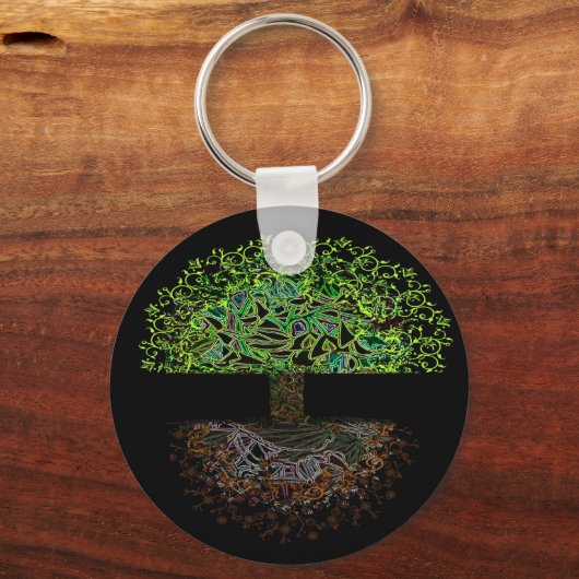 Tree of Life Glow キーホルダー (正面)