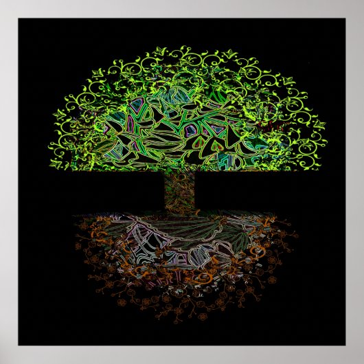 Tree of Life Glow ポスター (正面)