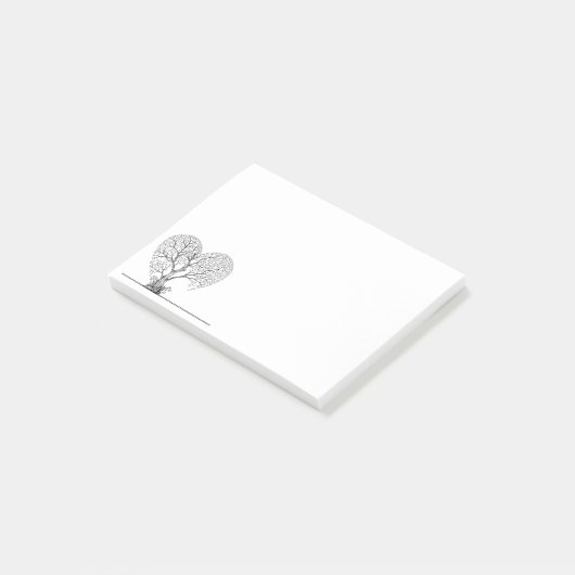 Tree of Life Graphic Art Post-It Notes ポストイット (アングル)