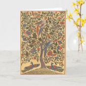 Tree of Life Greeting Card カード (黄色い花)
