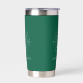 Tree of Life, Grow & Connect, Forest Green Tumbler 保温保冷タンブラー (左面)