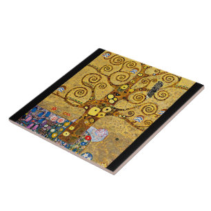 “ Tree of life ” , gustav klimt タイル