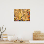Tree Of Life Gustav Klimt ポスター (キッチン)