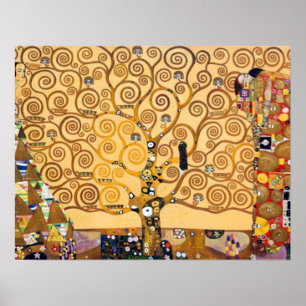 Tree Of Life Gustav Klimt ポスター