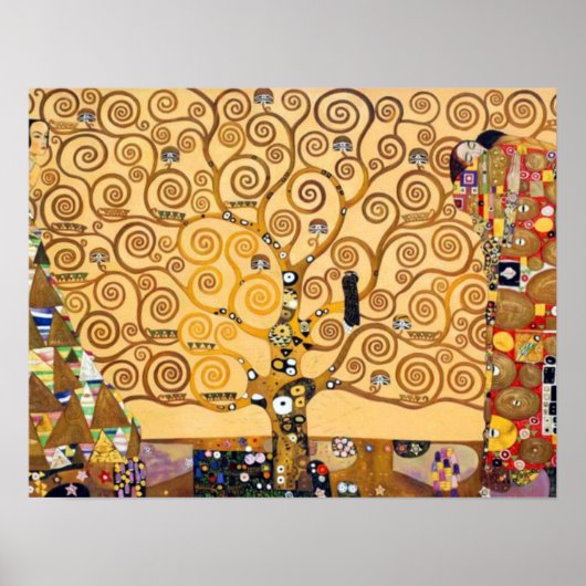 Tree Of Life Gustav Klimt ポスター (正面)
