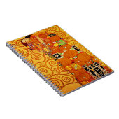 Tree of Life Gustav Klimt Nouveau ノートブック (右側)