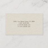 Tree of Life - Infinity – ビジネスカラフルス離れズ 名刺 (裏面)