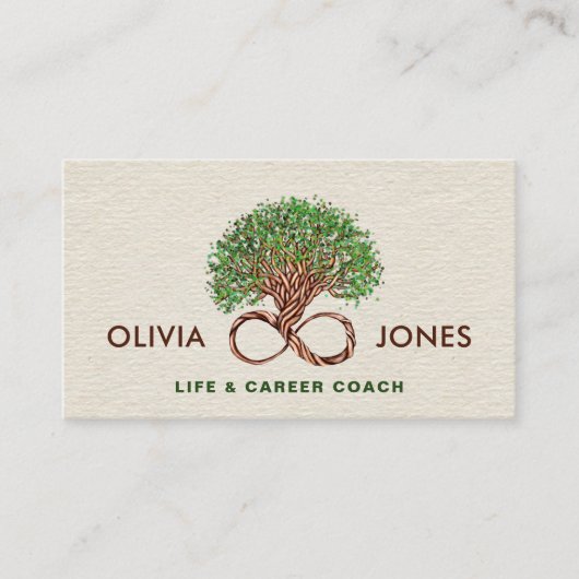 Tree of Life - Infinity Business Card 名刺 (正面)