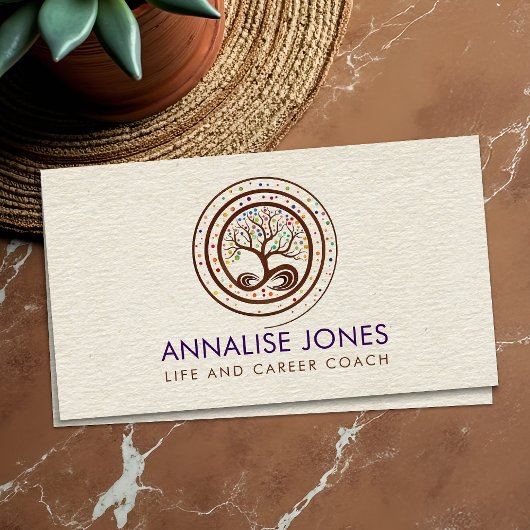 Tree of Life - Infinity Business Card 名刺