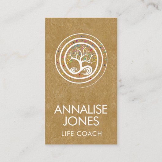 Tree of Life - Infinity Business Card 名刺 (正面)