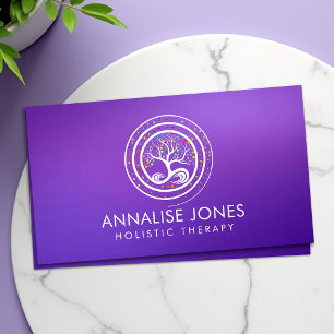 Tree of Life - Infinity Spiral Business Card 名刺
